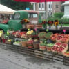 Organic produce at Henry County Farmers Market in East Central Indiana