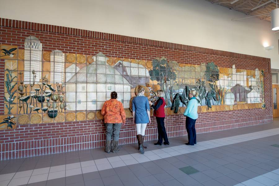 Arts Place Wall in Jay County