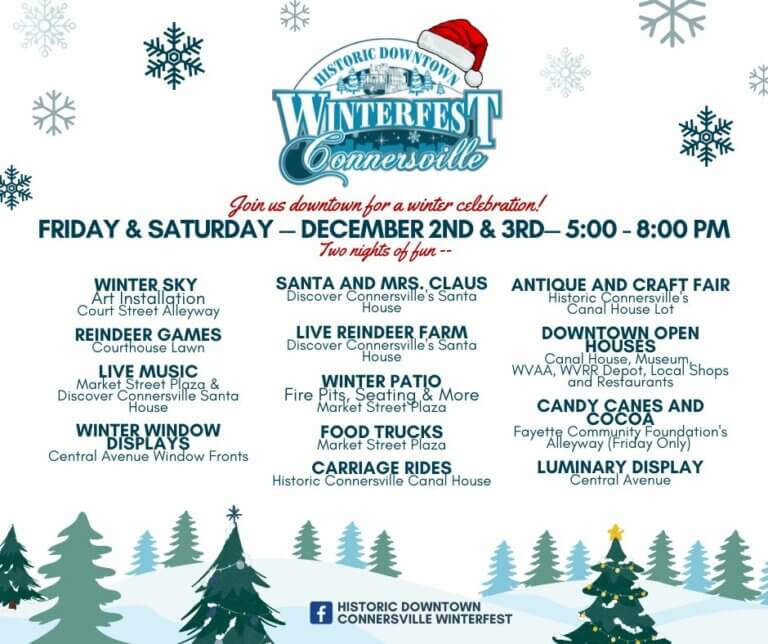 Winterfest Coming to Downtown Connersville Your Path East